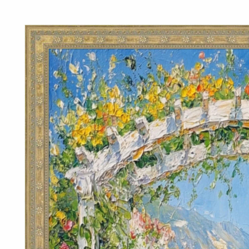 30x30 Frame Narrow Gold Stars Picture Frame