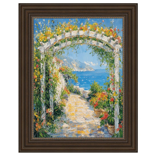 27x27 Frame Traditional Scoop Bronze Picture Frame