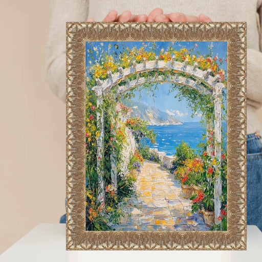 24x36 Frame Versailles Silver Ornate Antique Picture Frame - Vintage