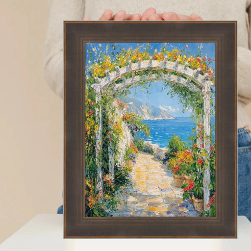 14x18 Frame Vintage Bronze Scoop Antique Picture Frame