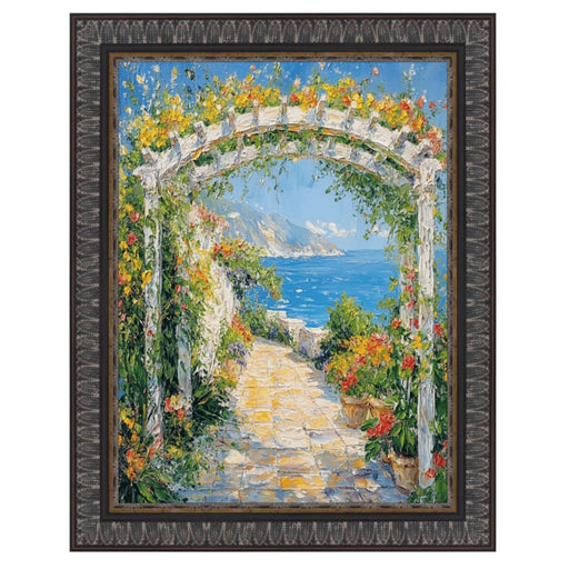 12x15 Frame Wheat Leaf Ebony Gold Picture Frame