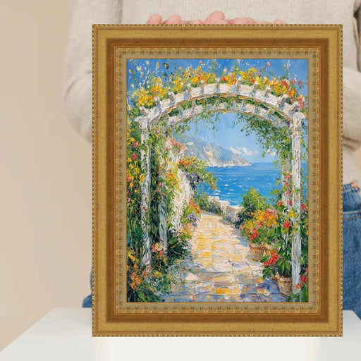 24x30 Frame Wide Aged Gold Traditional Picture Frame