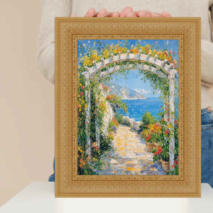 32x48 Frame Wide Victorian Gold Baroque Picture Frame
