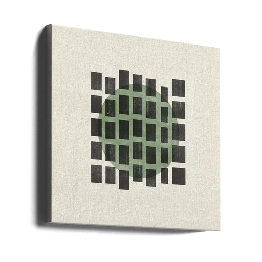 Minimalist Japandi 01 by THE MIUUS STUDIO Square Canvas Print Art for Modern Home Decor. Decorate your office or living room with canvas artwork