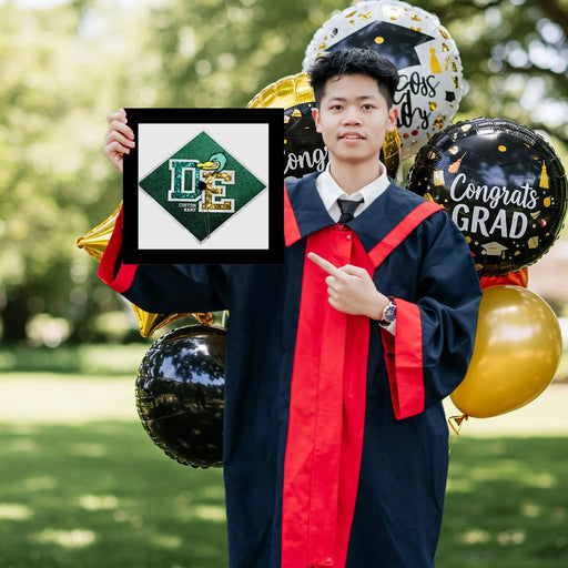CUSTOM GRADUATION CAP DECORATION PICTURE FRAME desk