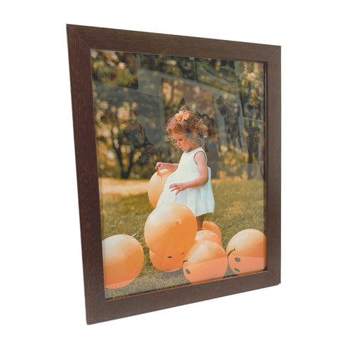 Brown Walnut 5x3 Wood Picture Frame Glass – Photo Frame