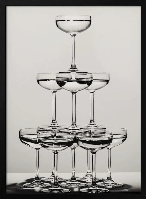 Champagne tower_6 - Pictufy Studio III Framed Art | Home or Office Art