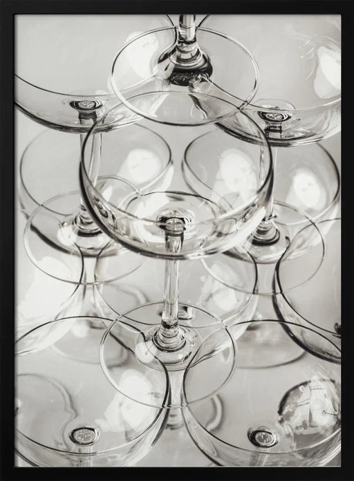 Champagne tower_7 - Pictufy Studio III Framed Art | Home or Office Art