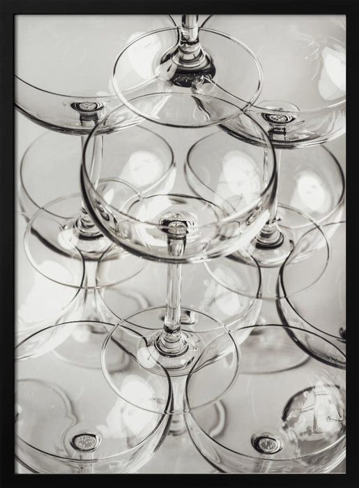 Champagne tower_7 - Pictufy Studio III Framed Art | Home or Office Art