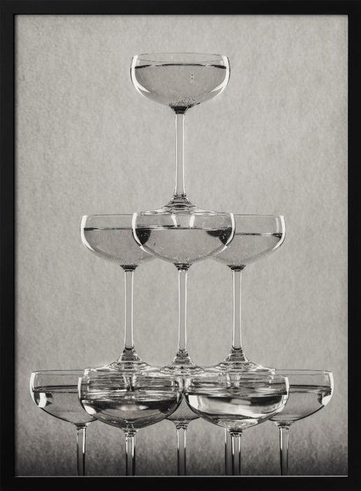 Champagne tower_9 - Pictufy Studio III Framed Art | Home or Office Art