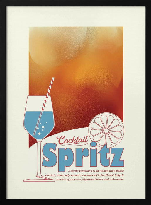 Aperol Spritz print - Dion Gem Framed Art | Home or Office Art