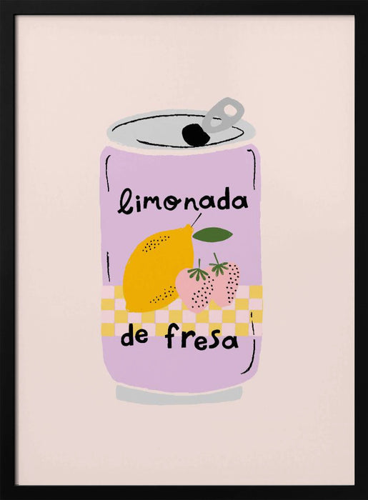 Strawberry Lemonade - Aislinn Simmonds Framed Art | Home or Office Art