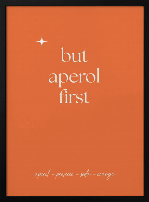 Aperol - Anne-Marie Volfova Framed Art | Home or Office Art