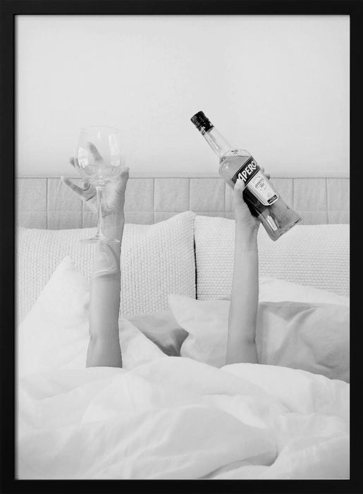 Aperol In Bed Low Key - Pictufy Studio III Framed Art | Home or Office Art