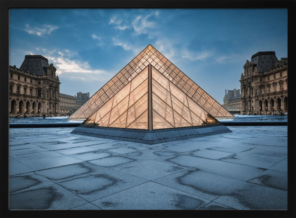 Triangle of light Framed Art Amir Ehrlich | Home or Office Art