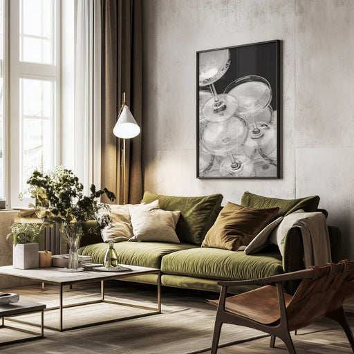 Champagne tower_5 - Pictufy Studio III Framed Art | Home or Office Art