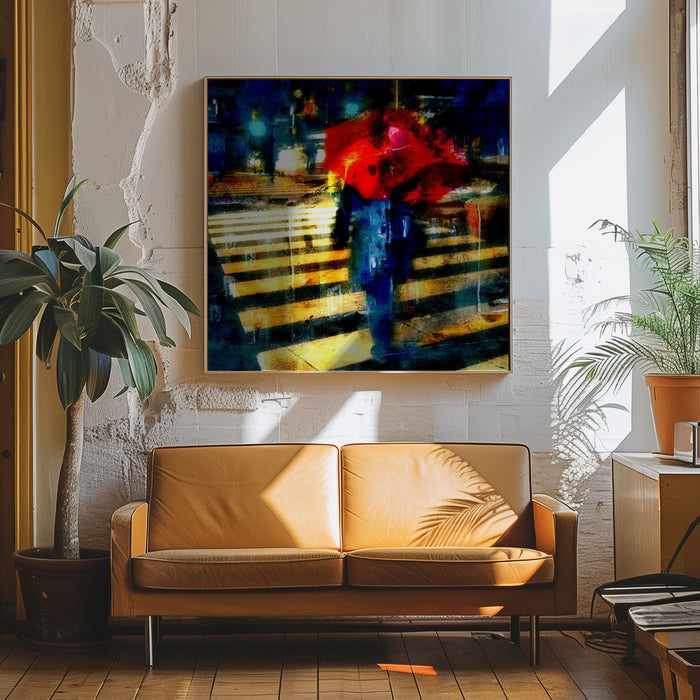 Passion for colors by Rudi Jacobs Square Canvas Print Art for Modern Home Decor. Decorate your office or living room with canvas artwork