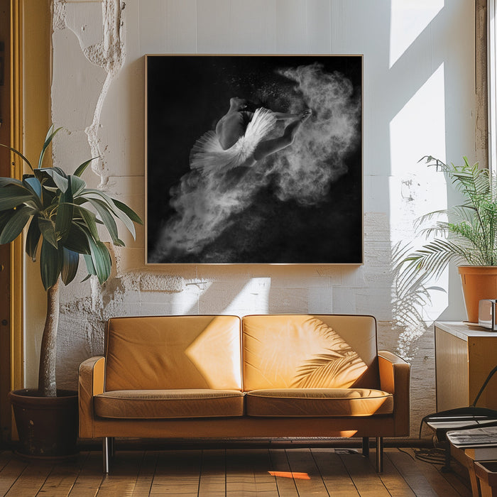 Down to Earth Square Canvas Art Antonyus Bunjamin (Abe)