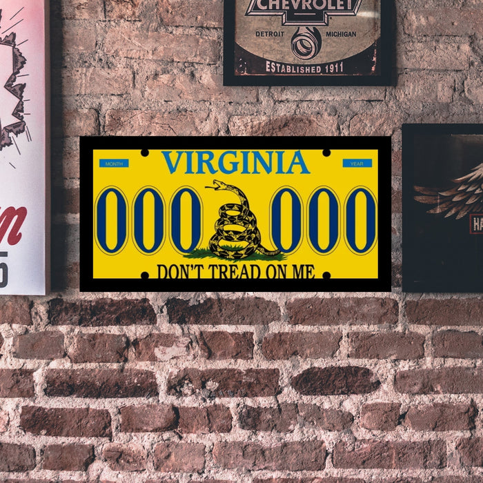 Custom License Plate Picture Frames - Made in USA Frame Shop