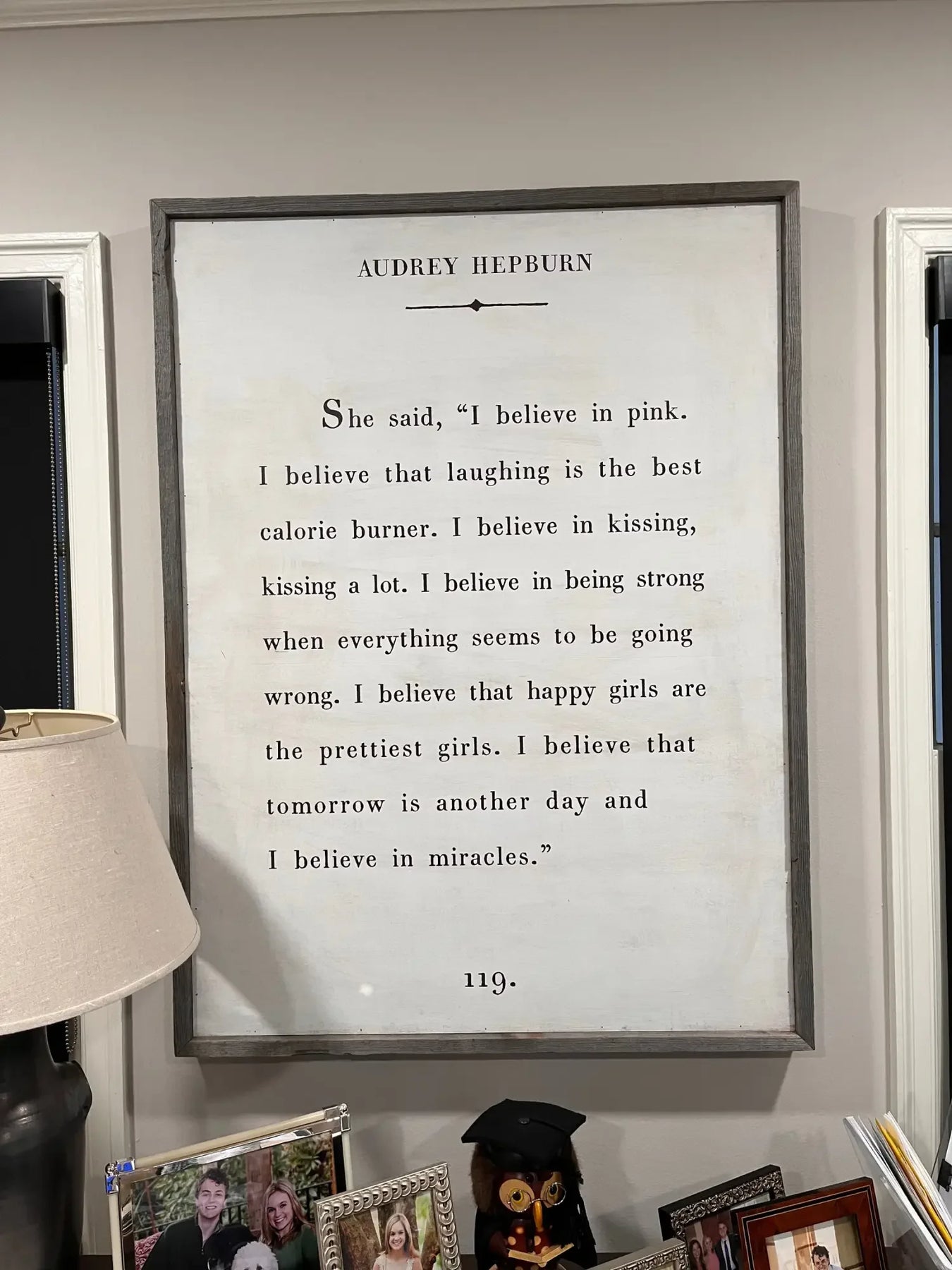 Custom Personalized signs for home wall decor - New Jersey Frame Shop Custom Framing