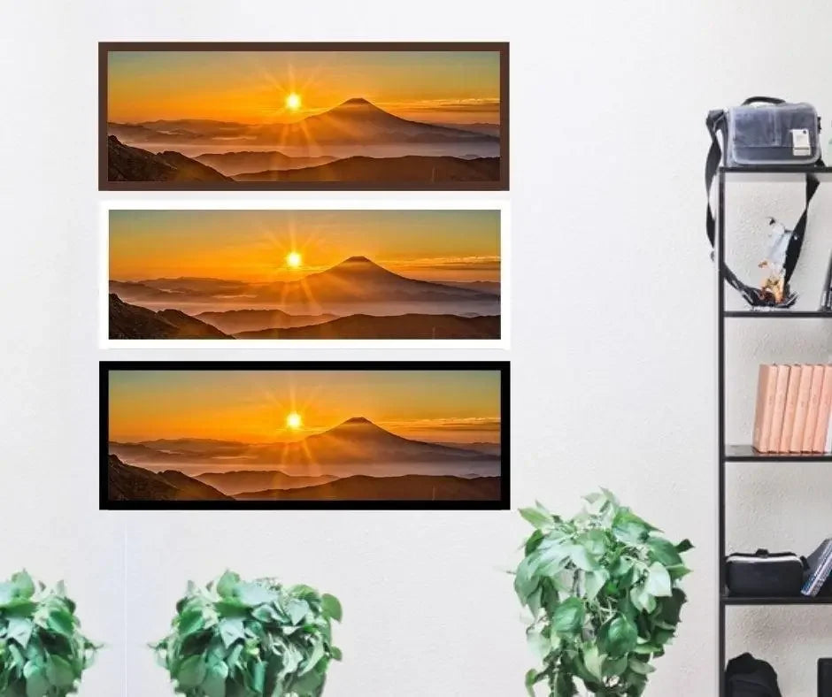 Gallery Wall Panoramic Frames For Poster Prints Custom Framing - New Jersey Frame Shop Custom Framing