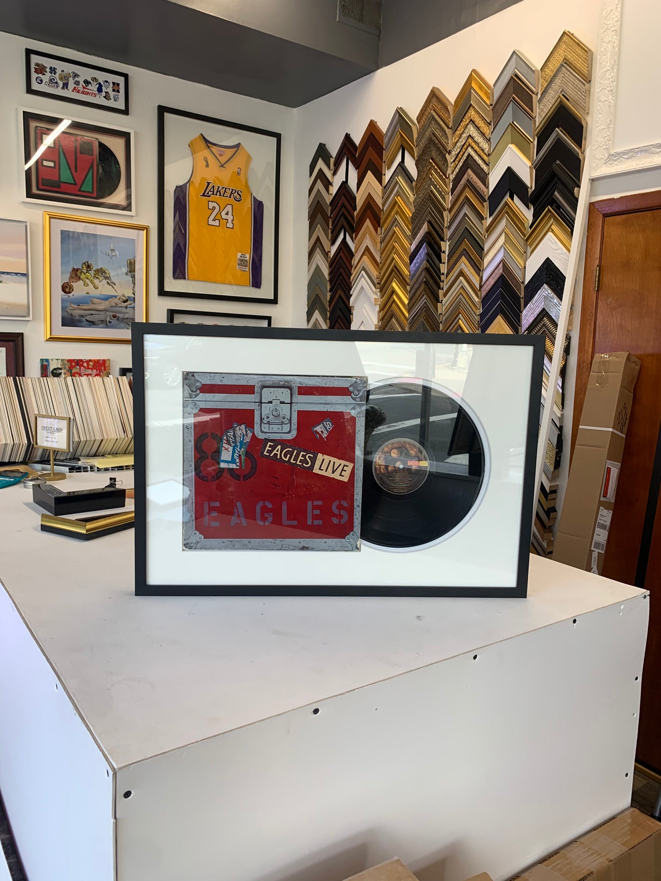Record Album & Vinyl Framing nj frame shop