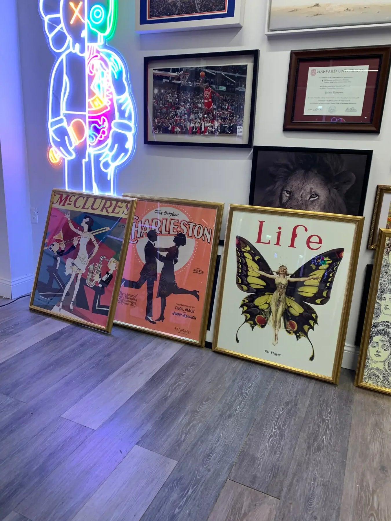 Poster 48x35 Frame 35x48 Picture Frames Modern Gallery Wall - New Jersey Frame Shop Custom Framing