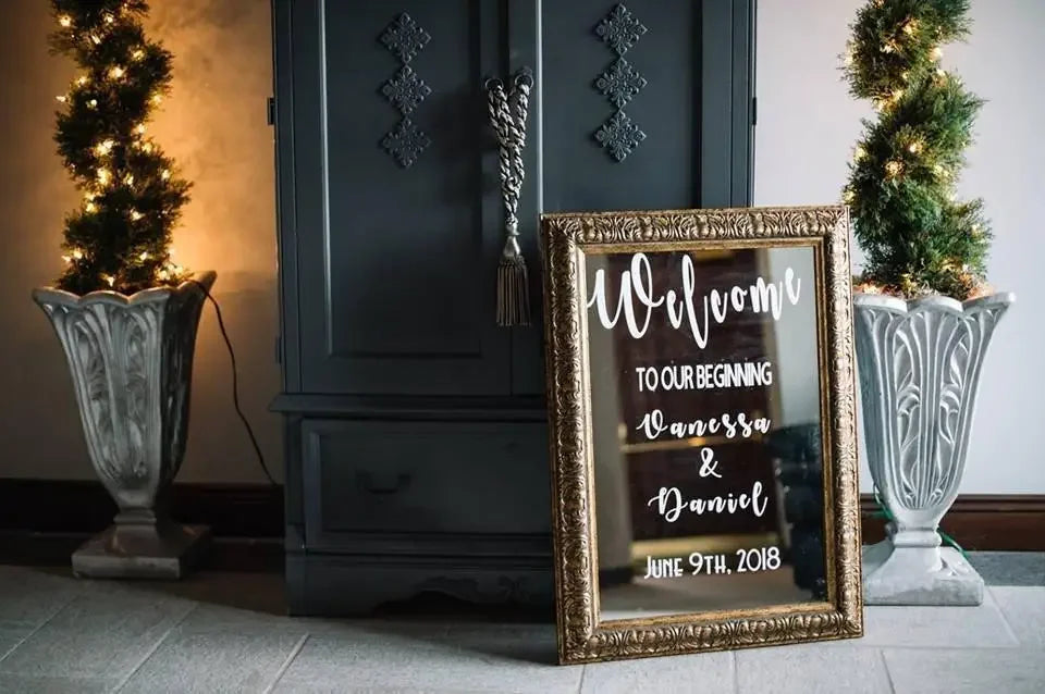 Welcome sign - New Jersey Frame Shop Custom Framing