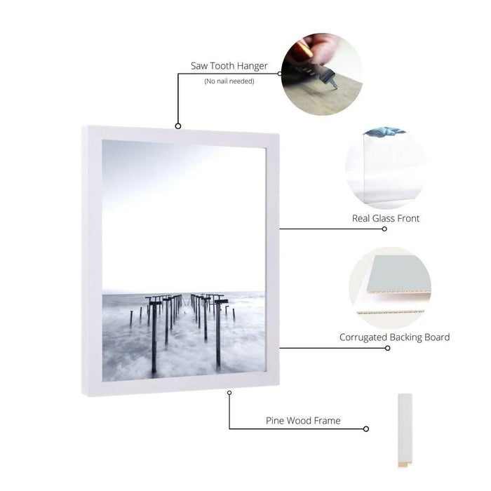 10x10 White Picture Frame For 10 x 10 Poster Art Photo Picture Frame Store New Jersey