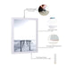 10x10 White Picture Frame For 10 x 10 Poster Art Photo Picture Frame Store New Jersey