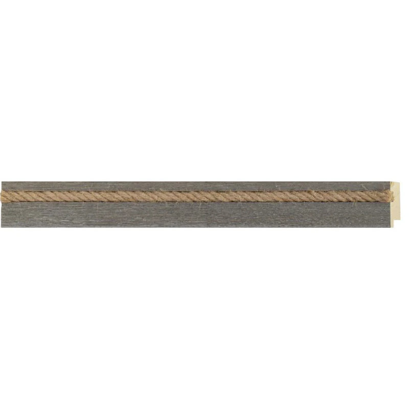 Coastal Distressed White Wash Nautic Rope  Picture Frames
