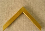 14x18 Gold Picture Frame matted to 11x14 photo 14x18 frame - Modern Memory Design Picture frames - New Jersey Frame shop custom framing