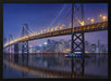 Urban Illusion: The Bay Bridge Framed Art Michael Zheng | Home or Office Art