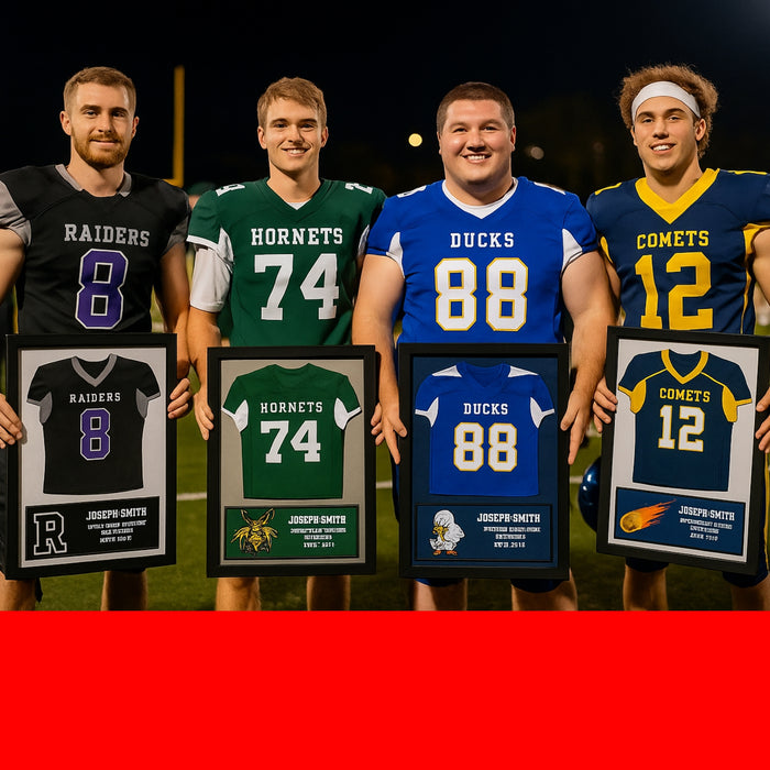 Football Jersey Frame High School Senior Night