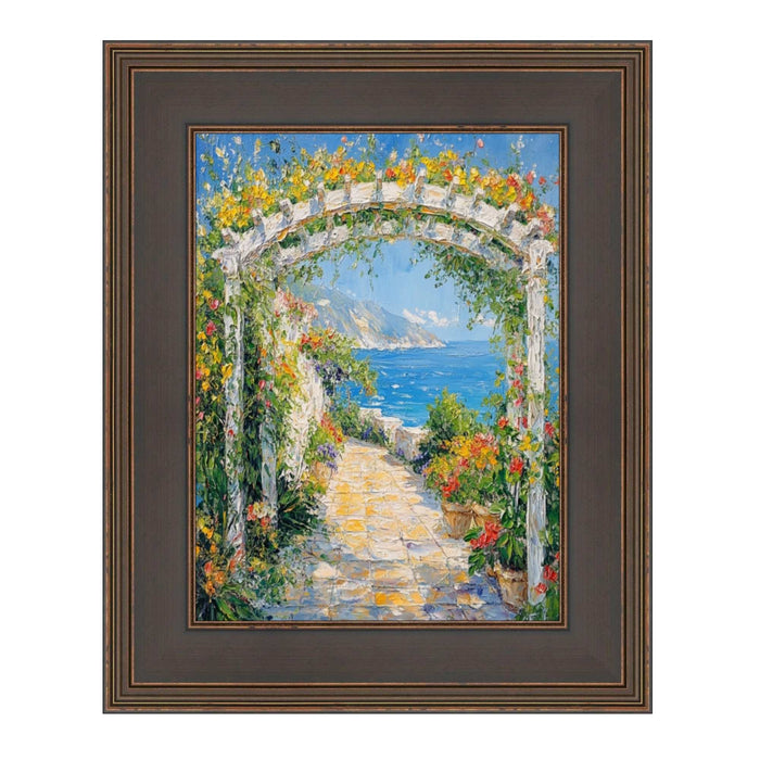 32x48 Frame Wide Gold Black Flat Panel Picture Frame