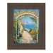 11x16 Frame Wide Gold Black Flat Panel Picture Frame