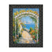 32x48 Frame Piano Black Glossy Ornate Picture Frame