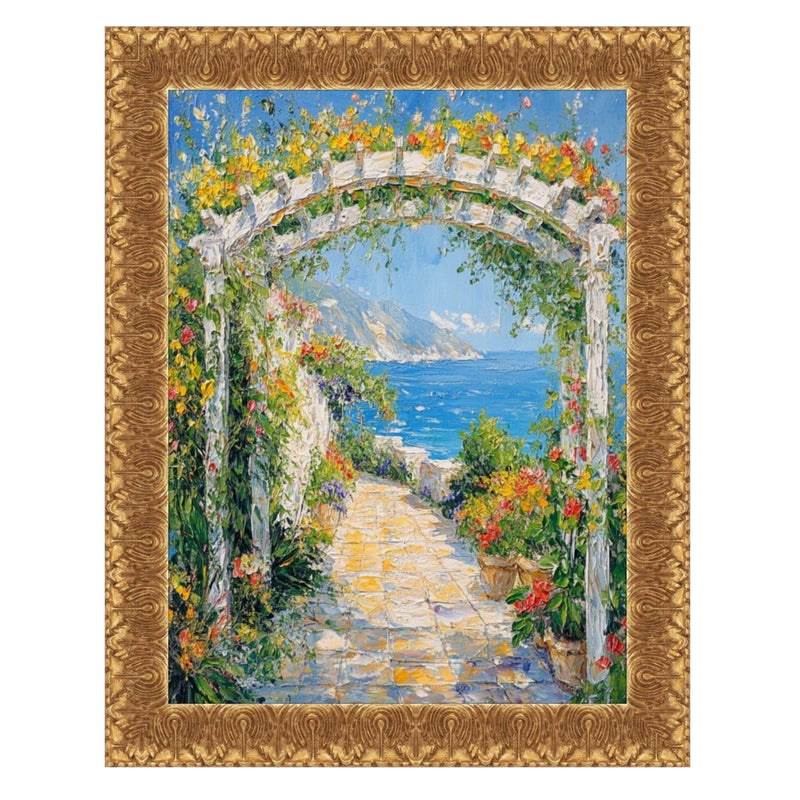 26x26 Frame Versailles Gold Ornate Picture Frame - Vintage Wall deco