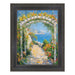 32x48 Frame Black Hammered Flat Picture Frame