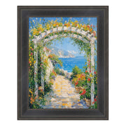 22x22 Frame Black Hammered Flat Picture Frame