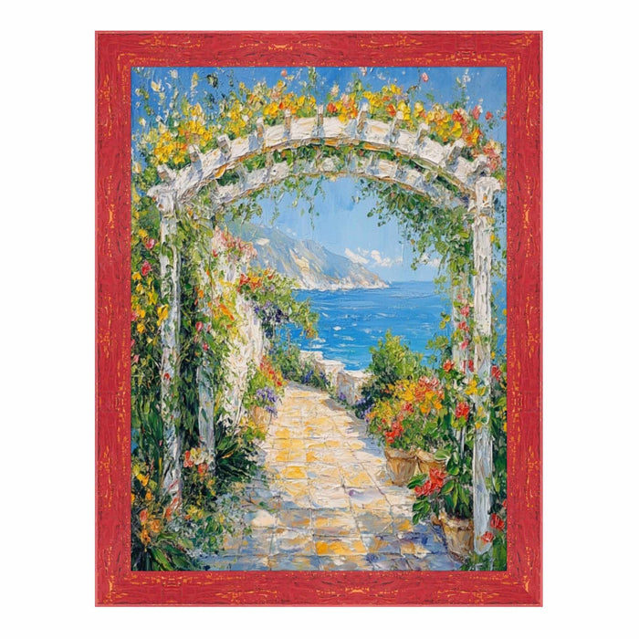 32x48 Frame Slim Teal Seaspray Chabi Chic Farmhouse Rustic Picture Frame