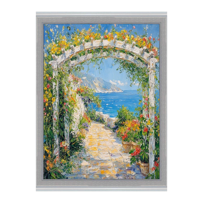 32x48 Frame Modern Silver Metal Brushed Picture Frame