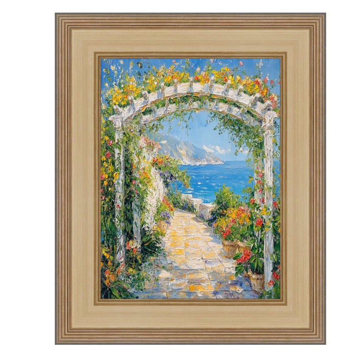 32x48 Frame Wide Antique Silver Gold Wash Picture Frame