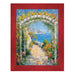 32x48 Frame Modern Red Burl Wood Flat Picture Frame