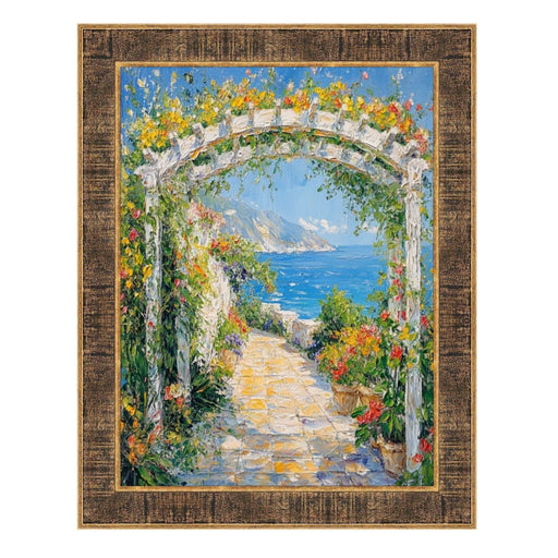 32x48 Frame Farmhouse Rustic Wood Black Gold Picture Frame