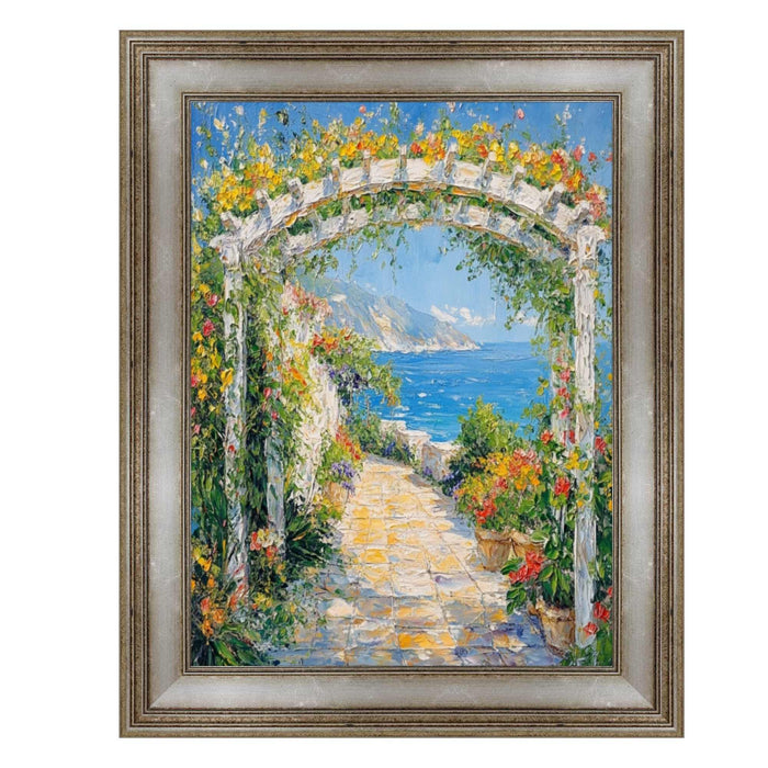 32x48 Frame Vintage Antique Silver Flat Panel Picture Frame