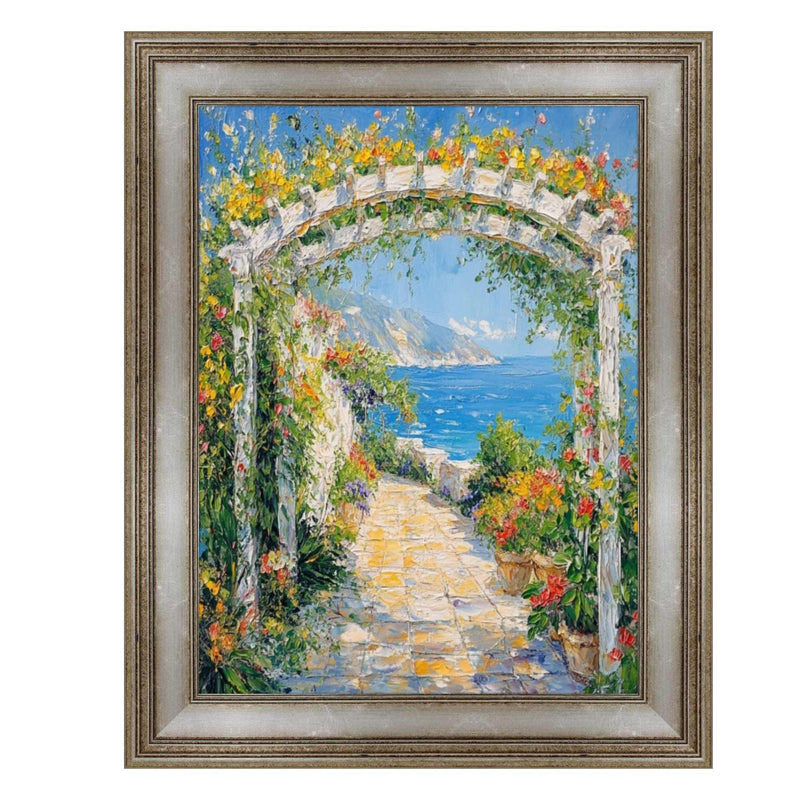 30x40 Frame Vintage Antique Silver Flat Panel Picture Frame