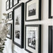 16×20 Black Paint‑by‑Numbers Canvas Frame 40x50 cm

