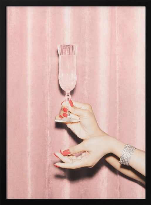 Here's To Pink 01 - Pictufy Studio III Framed Art | Home or Office Art