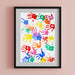 Black 28x40 frame with mat for 24x36 picture